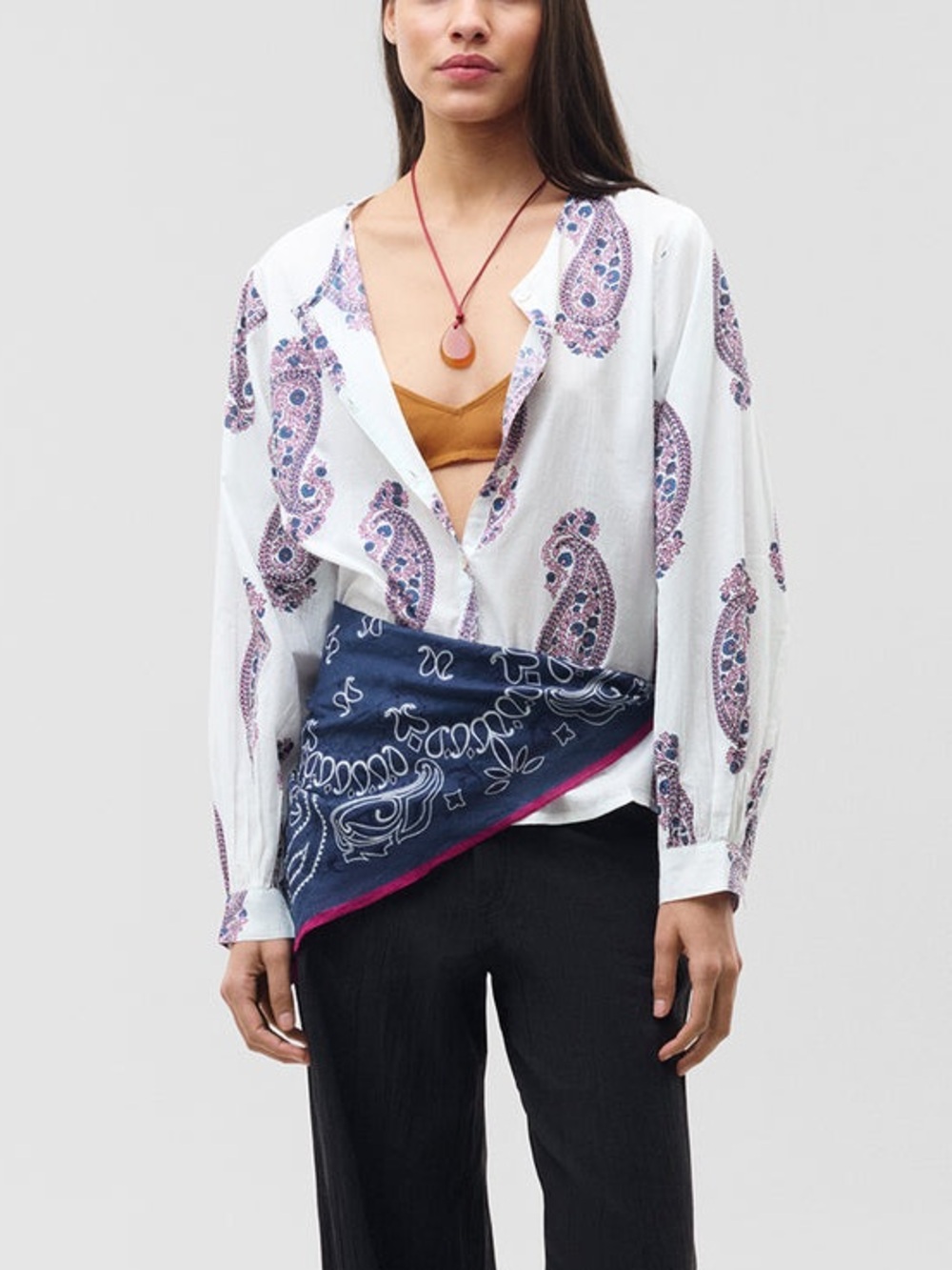 Natura Paisley Blouse